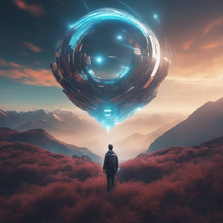 Teleportation by samitdigitalart on DeviantArt