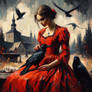 The Red Dress and the Black Bird: A Haunting Tale