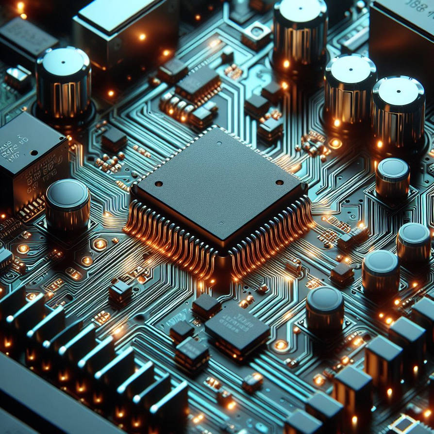 Microprocessor by samitdigitalart on DeviantArt