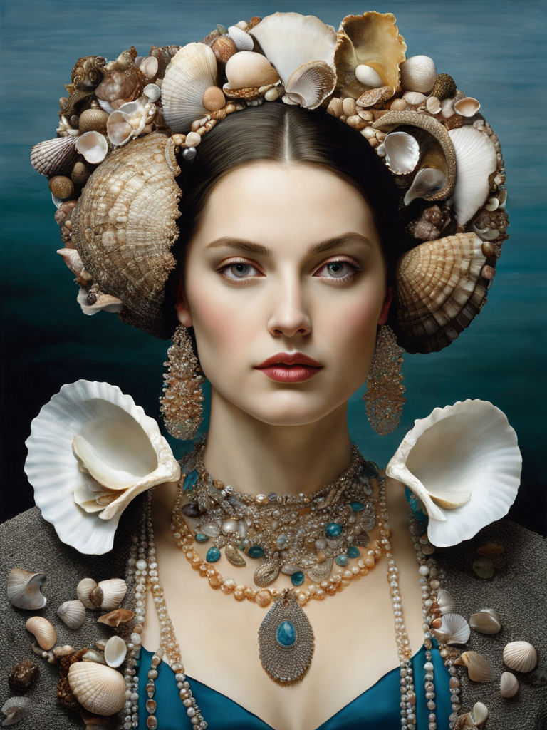 Shell Queen Secrets of the Seashell Queen by samitdigitalart on DeviantArt