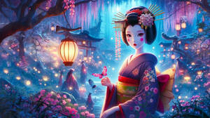 Spirit Bloom Geisha