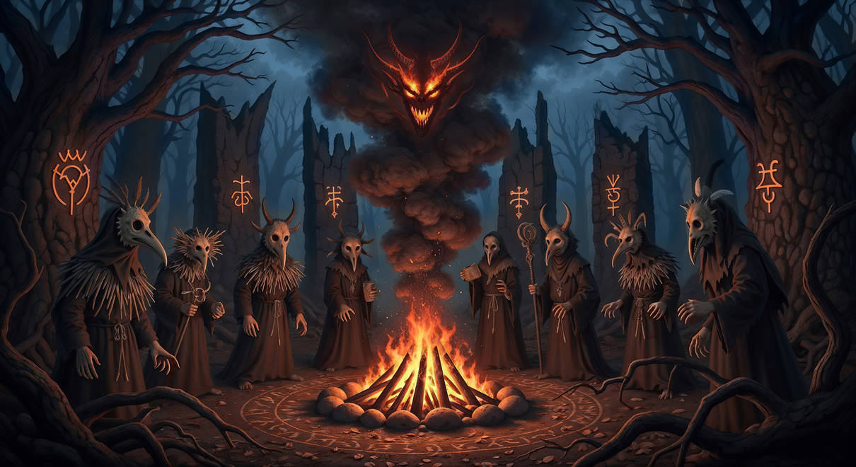 Grim Ritual Grim Ritual by samitdigitalart on DeviantArt