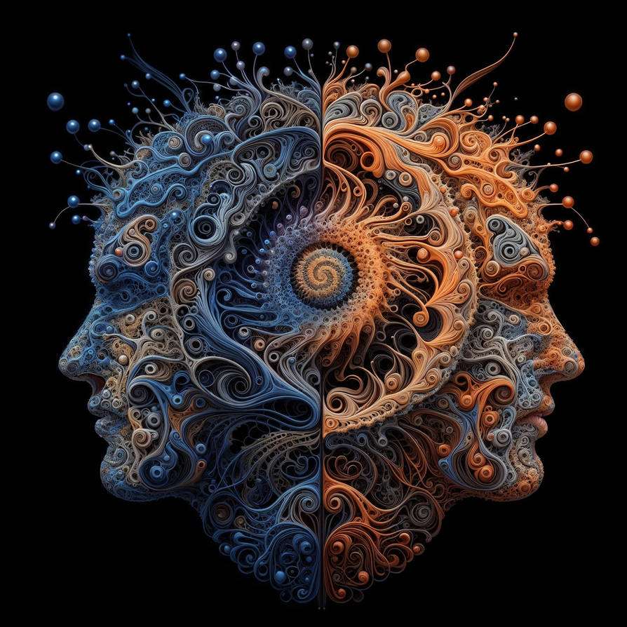 Life's Labyrinth: A Fractal Reflection by samitdigitalart on DeviantArt