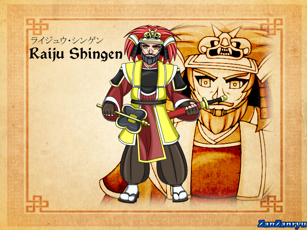 Raiju Shingen by ZanZanryu on DeviantArt