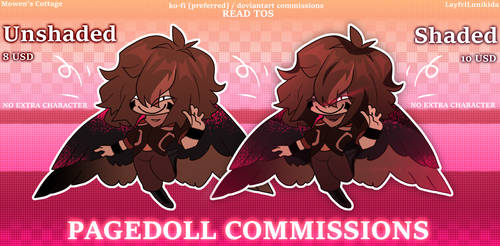 Pagedoll Commissions | 10 open