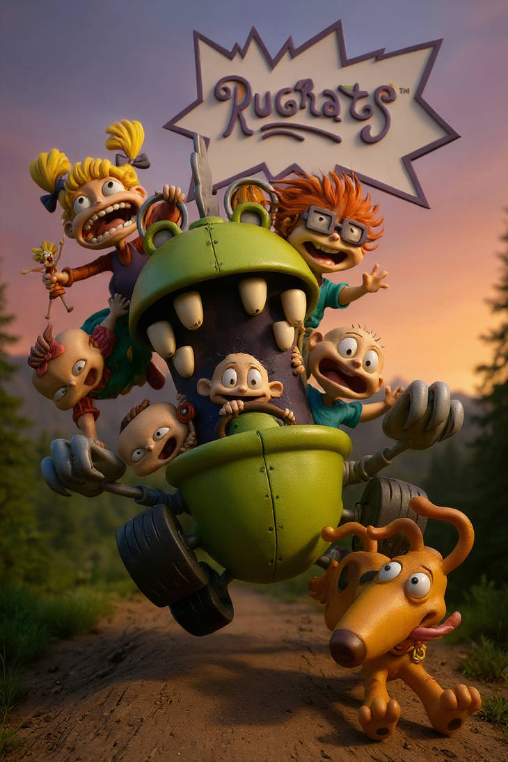 Rugrats Movie Poster (AI Edit) by AINostalgia on DeviantArt