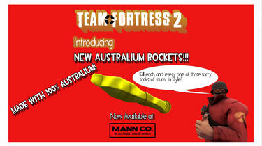 Team Fortress 2: New Australium Rockets