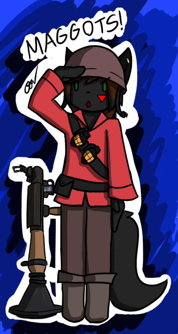 - TF2 PS Fanart - Tukari TF2 Soldier