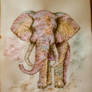 Aquarel elephant