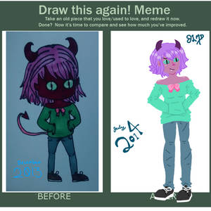 Draw This Again- Demon Girl