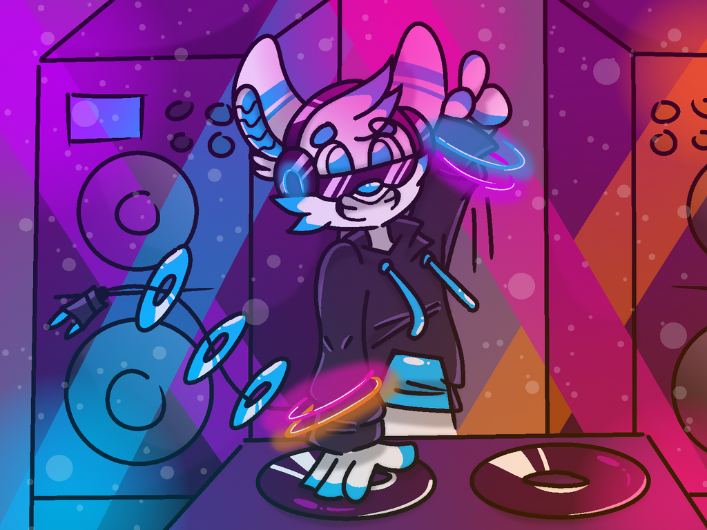 Dj Drawing Rave DJ At the Rave! by ClSCO on DeviantArt