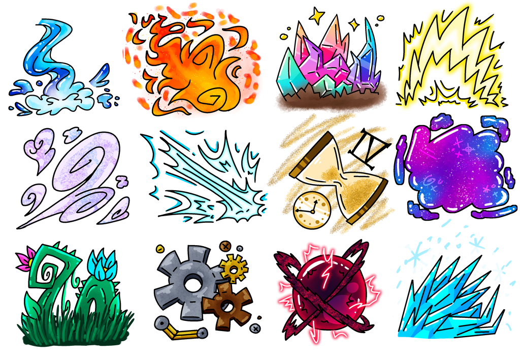 Elemental Experiments by ClSCO on DeviantArt