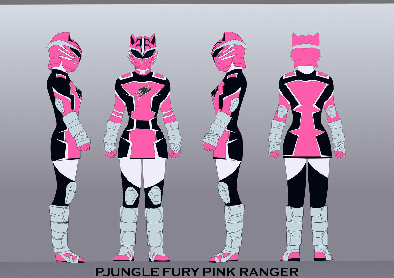Jungle Fury Pink Ranger by kevinnplayx on DeviantArt