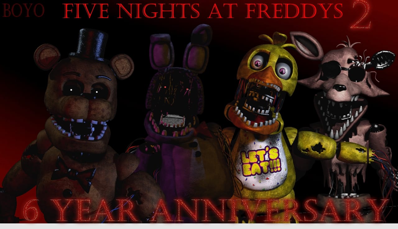 FNaF 6 - All animatronics (2) by LUVUS-7 on DeviantArt