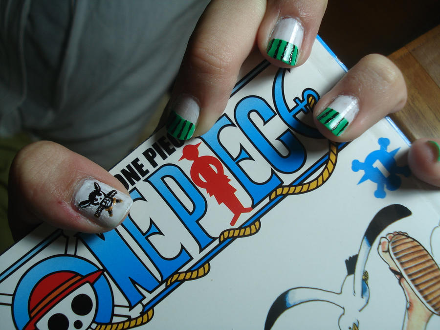 Zoro Nails - One Piece by Camilicks on DeviantArt