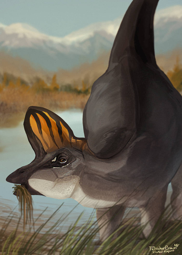Lambeosaurus by PetrichorCrown on DeviantArt