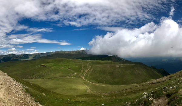 The Carpathian Mountains of Romania