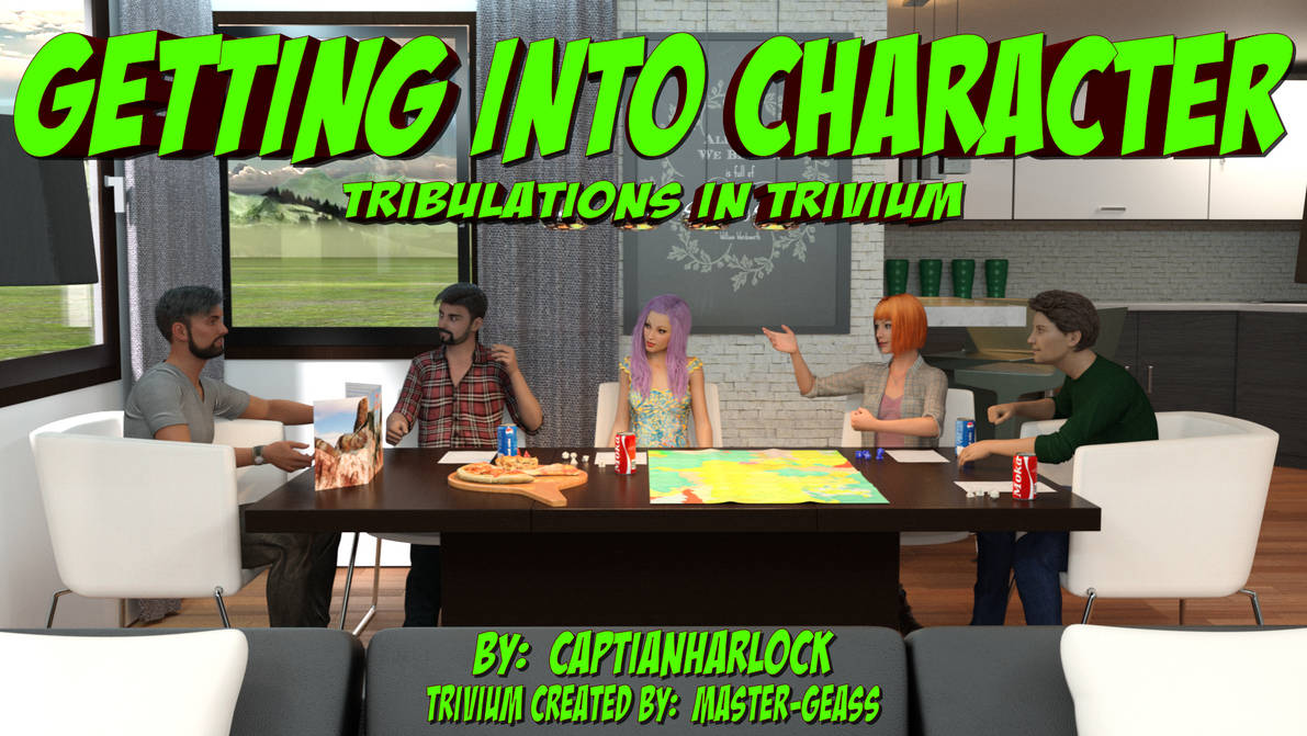 Getin Character Getting into Character Cover by Harlock-42 on DeviantArt