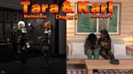 Tara and Karl 8: Machinations/Recovery Cover by Harlock-42