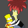 Sideshow Bob and Bart