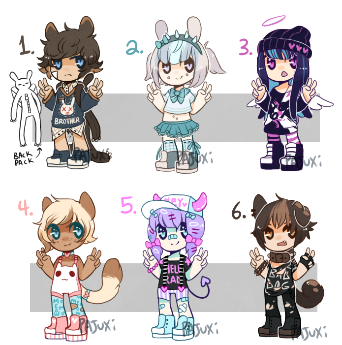 SMALL FRY ADOPTS SET 1- {CLOSED}