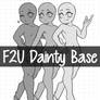 F2U DAINTY BASE- Strut Base