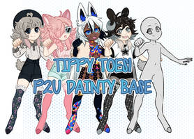 P2U DAINTY BASE- Tippy Toes Base!