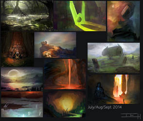 Sketches - July/Aug/Sept '14