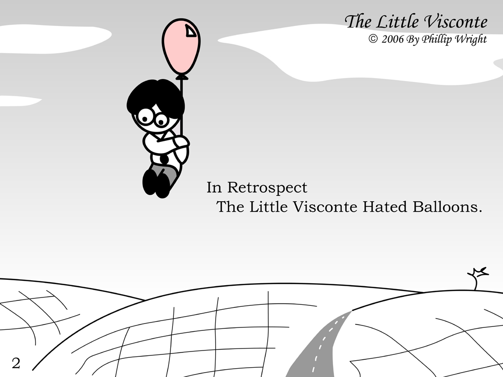 The Little Visconte: Balloons