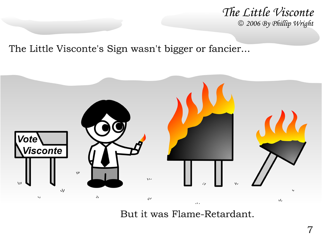 The Little Visconte: Signs