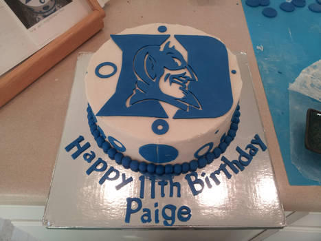 Duke Birthday Cake