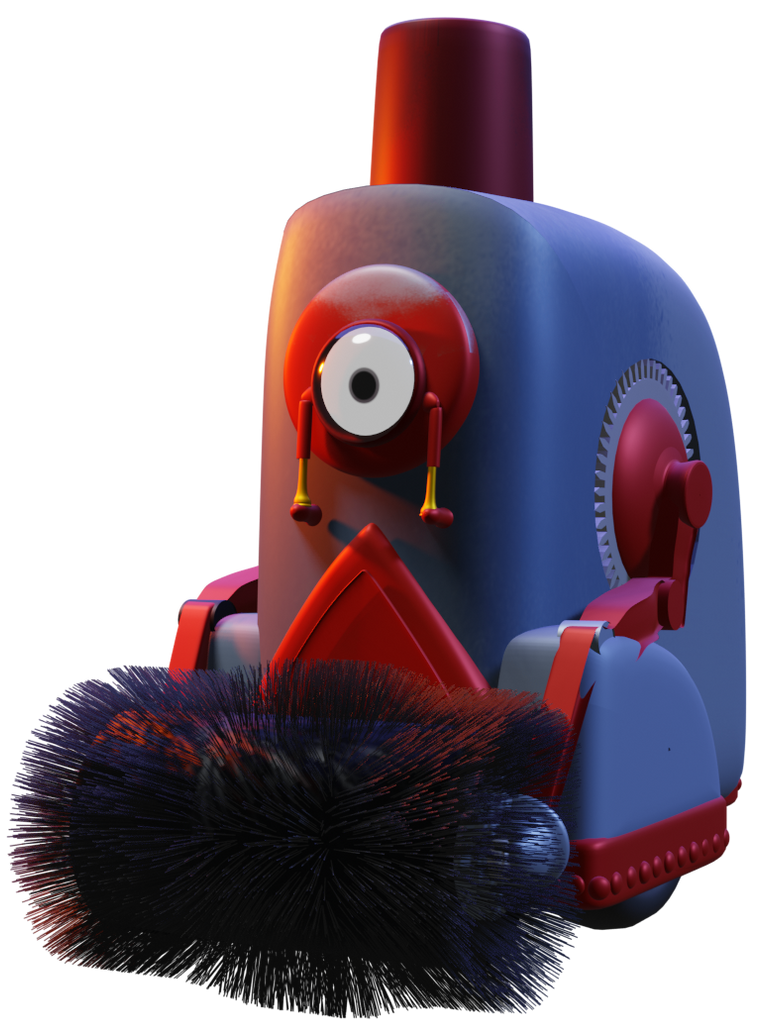 Sweeper Model Render (Robots) by PatricksAnimations95 on DeviantArt
