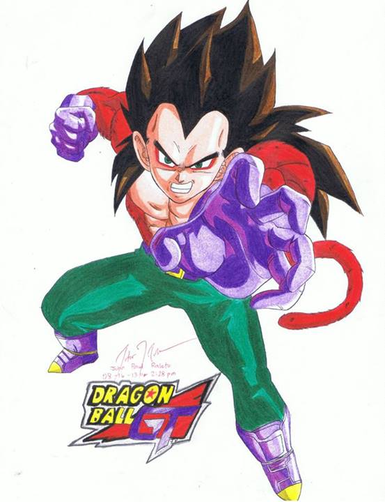 Vegeta Super Saiyan 4