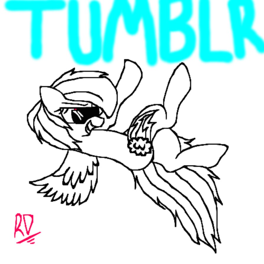 Tumblr Ask Blog - Rapebow Dash