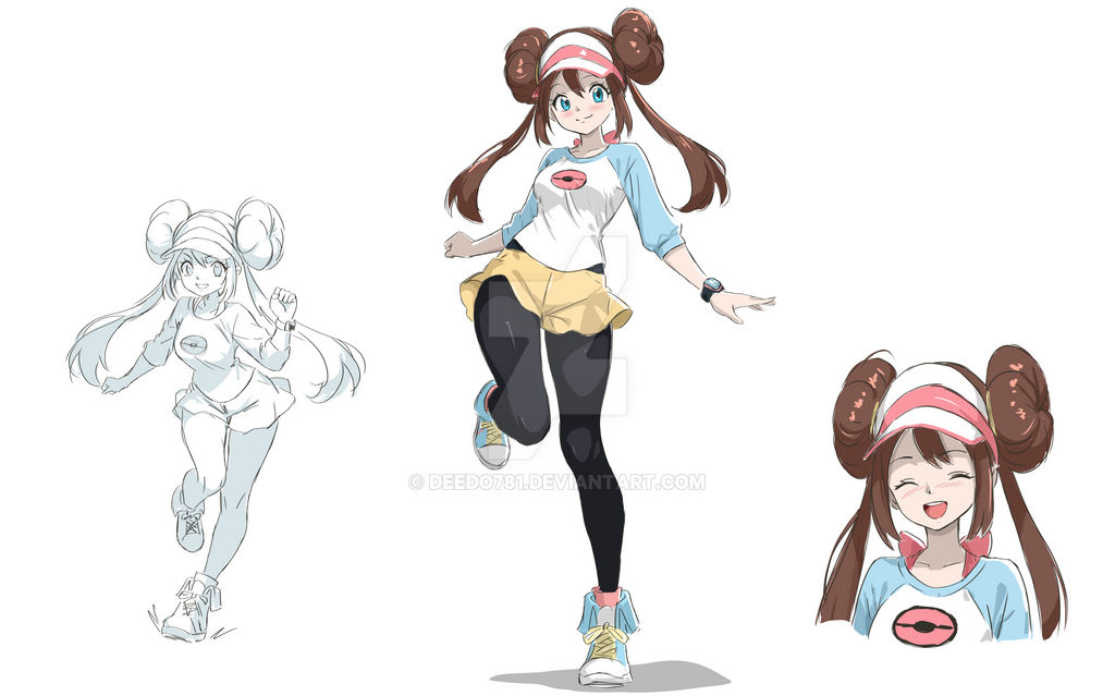 Pokemon Rosa Designs Pokemon Rosa sketches by deedo781 on DeviantArt