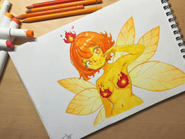 traditional artwork fairy
