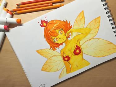 traditional artwork fairy