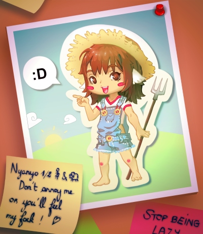 Chibi me in the countryside