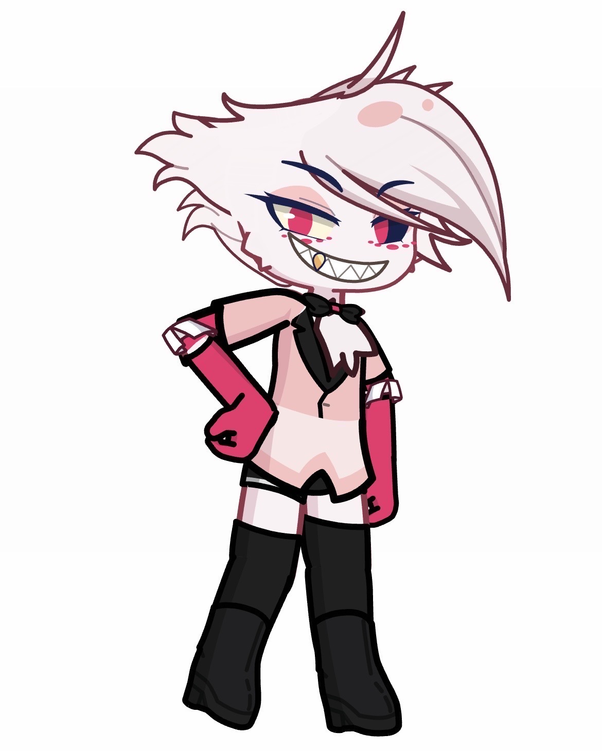 Angel Dust Hazbin Hotel Gacha Life 2