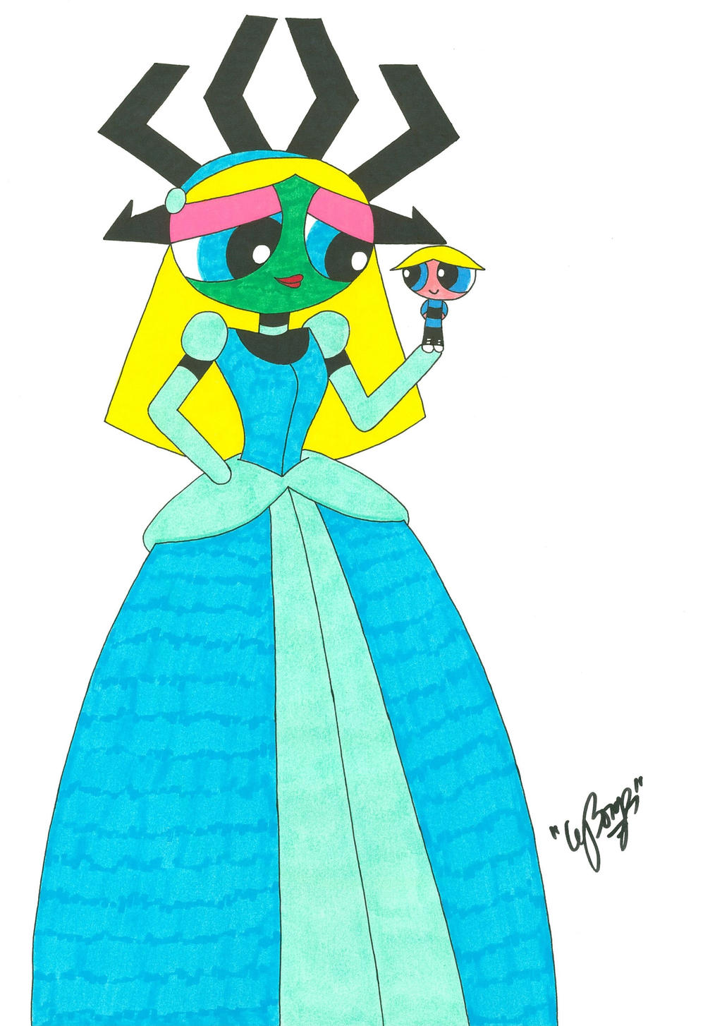 Aku Bubbles' Present - After by GBHYDRA on DeviantArt