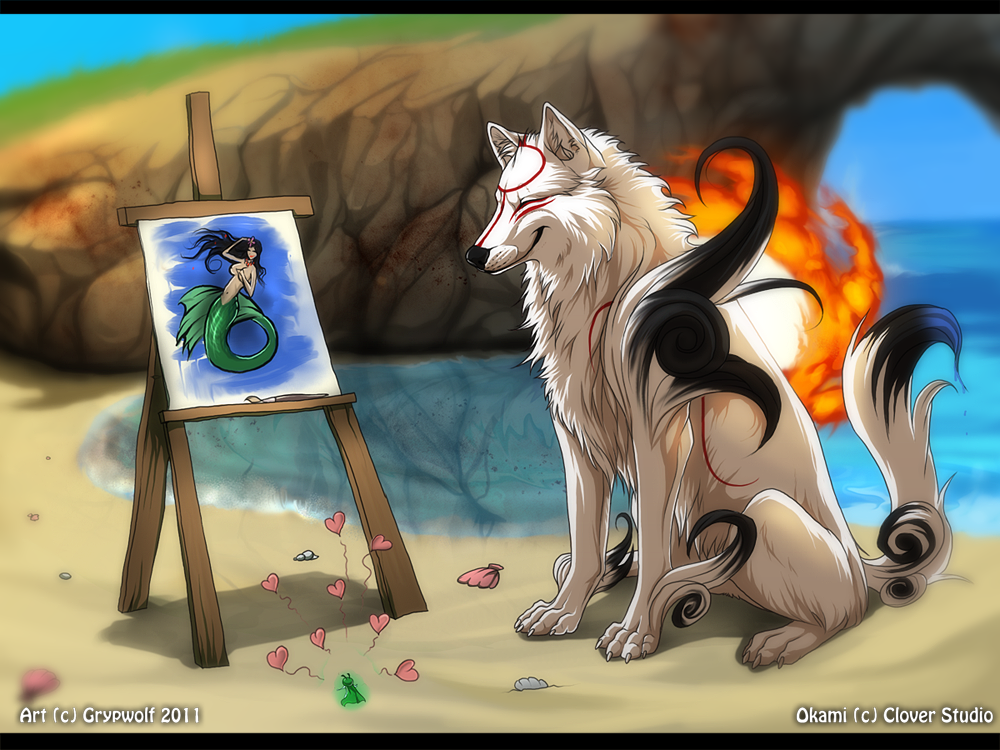 Okami - Trading Some Art