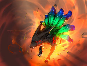 Red ashes by Grypwolf Red ashes by Grypwolf