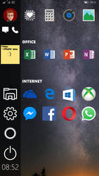Windows 10 Mobile Start w/ Device Diagnostics HUB