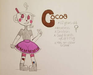 Cocoa || Cuphead OC