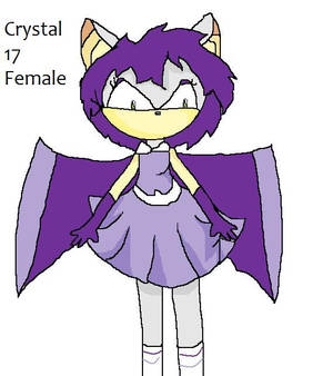 Crystal The Bat Sonic Oc