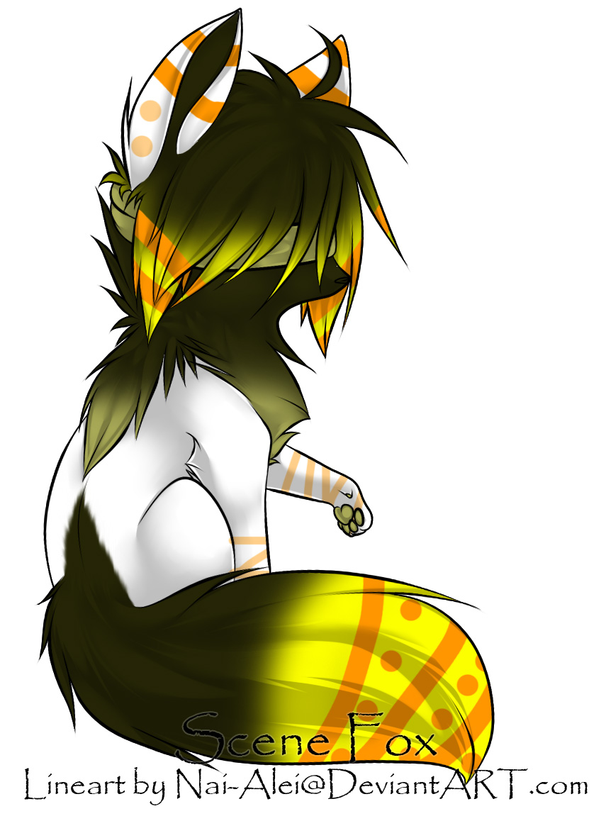 Blind Scene Fox Adoptable ~ 13