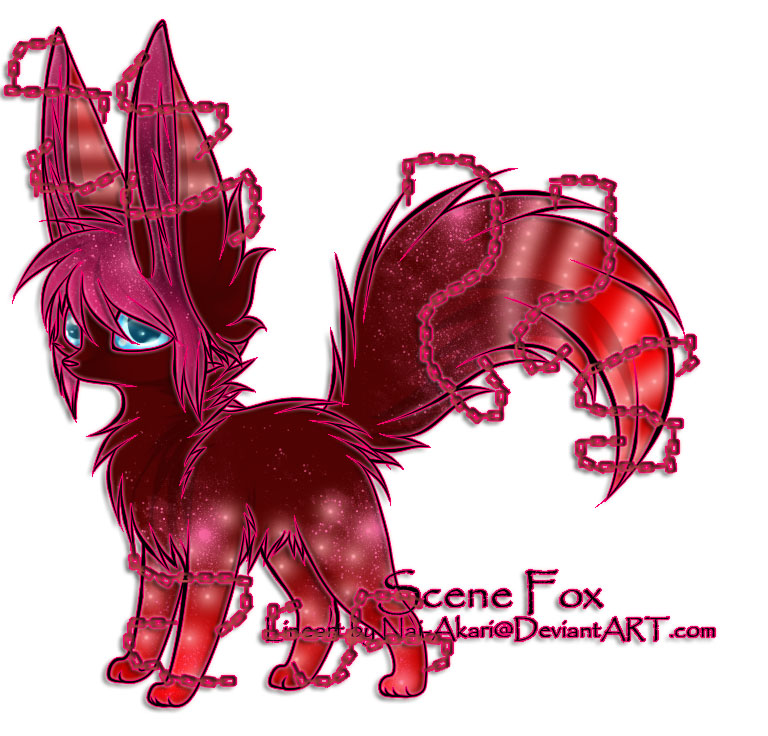 Scene Fox Adoptable ~ 6 [CLOSED]