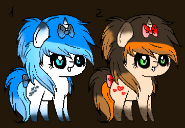 Chibi Ponies Adoptables ~