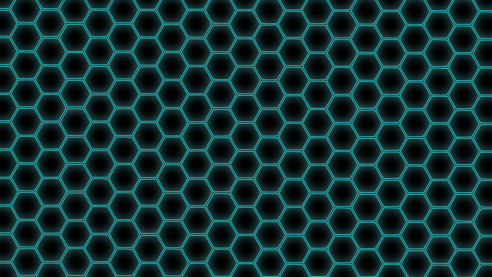 Hex Grid Blue