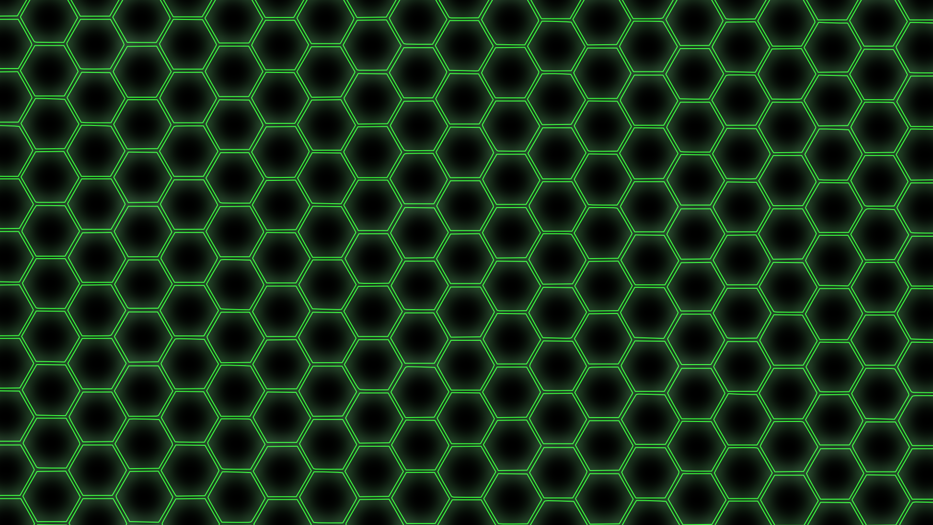 Hex Grid Green